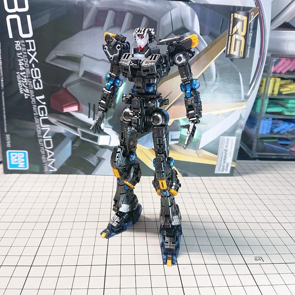 ガンプラ RG νガンダム クリアカラー - プラモデル